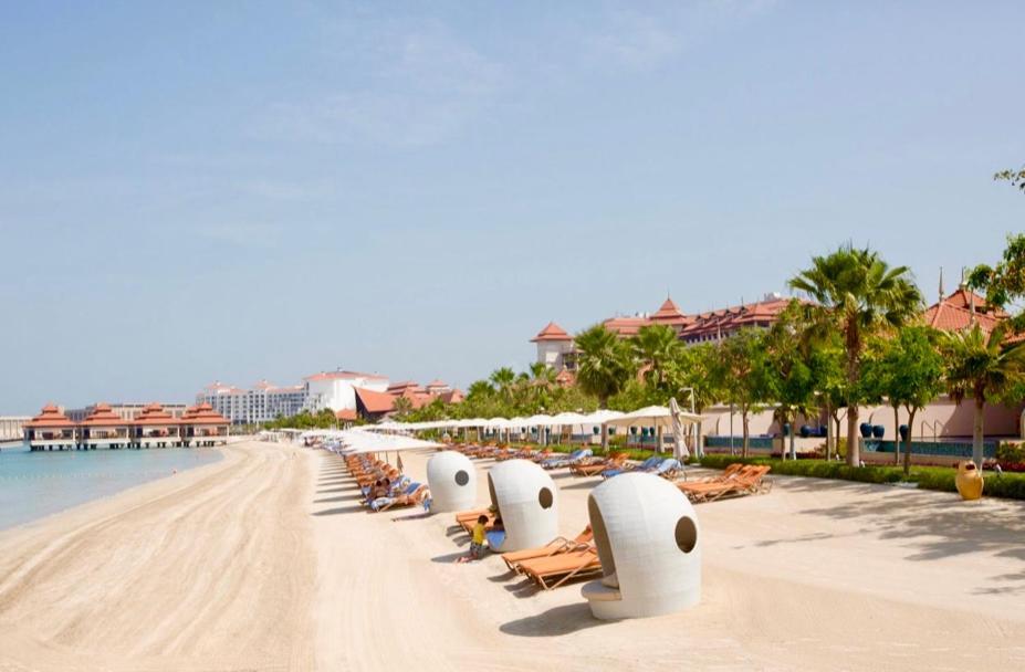 Palm Jumeirah, Studio, Fantastischer Meer-, Beach- Und Skyline Blick, Apartment