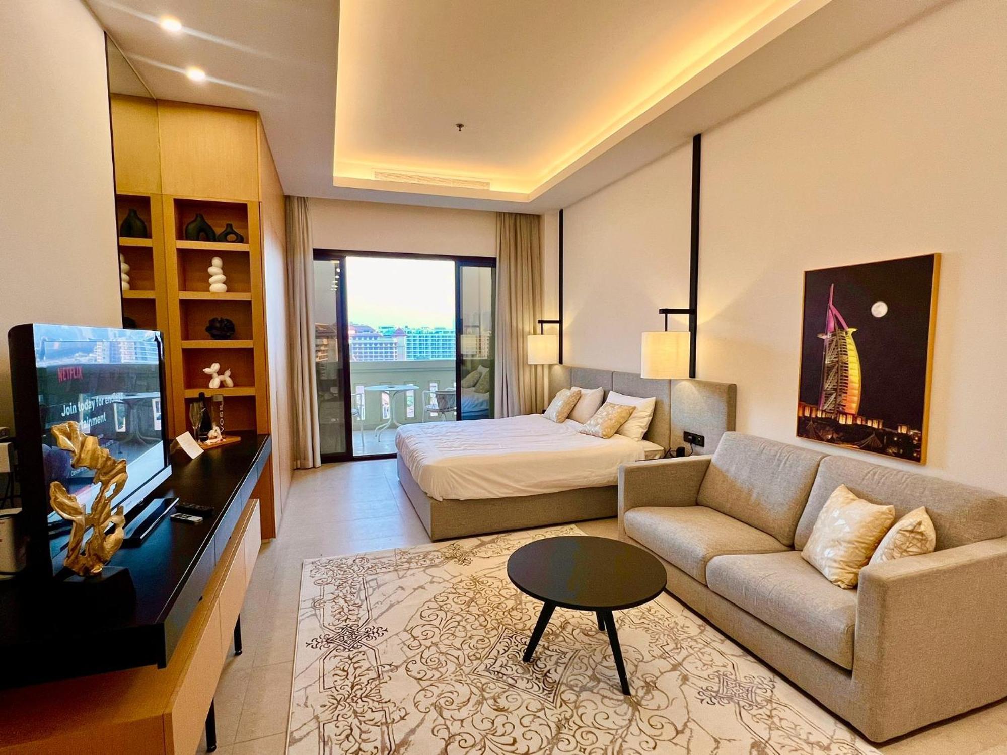 Palm Jumeirah, Studio, Fantastischer Meer-, Beach- Und Skyline Blick, Apartment *